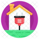 Home Charging Electric Home Electric House Icon