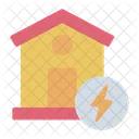 Electric Utility Home Icon