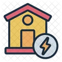 Electric Utility Home Icon