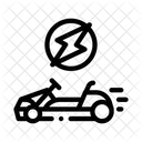 Electric Kart Karting Icon