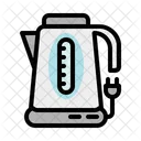 Electric Kettle Appliances Hot Water Icon