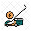 Electrical Lawn Mower Icône