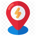 Electric Location Direction Gps Icon