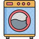 Electric Machine Home Appliance Laundry Service Icon