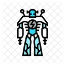 Electric Man Electric Monster Icon