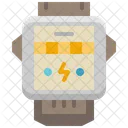 Electric Meter Transmission Voltage Icon