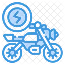 Electric Motorcycle  Icon