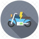 Electric Motorcycle  Icon