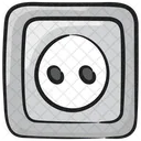 Socket Electric Outlet Wall Socket Icon