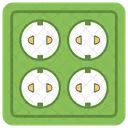 Socket Electric Outlet Icon