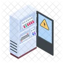 Electric Panel Breaker Box Power Panel Icon