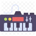 전자 피아노 전기 키보드 아이콘
