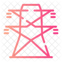 Electric Pole Electricity Power Icon
