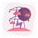 Electric Poll  Icon