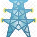 Electric Power Tower Electricity Icon