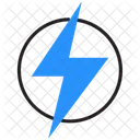Electric Power Electricity Flash Icon