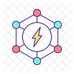 Electric power distribution system  Icon