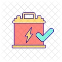 Electric Power Load Balancing Icon