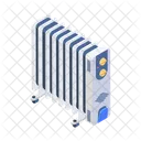 Electric Radiator Heating Energy Efficient Icon