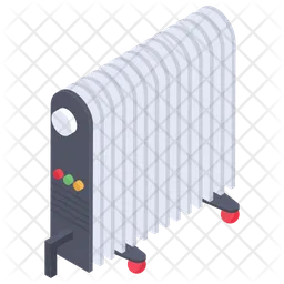 Electric Radiator  Icon