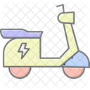 電気スクーター アイコン