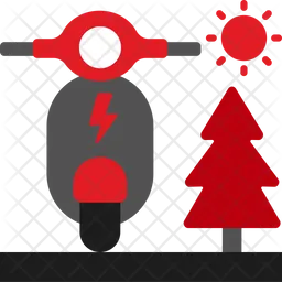 Electric Scooter  Icon