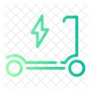 Electric Scooter Electric Bike Kick Scooter Icon