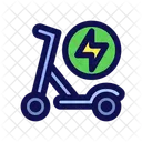 Electric scooter  Icon