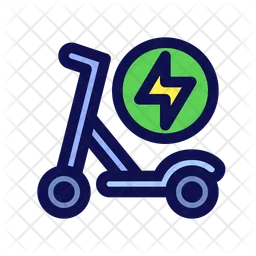 Electric scooter  Icon