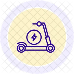 Electric scooter  Icon