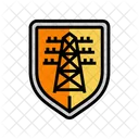 Security Electric Grid Icon