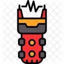 Electric Shock Gun Self Defense Icon