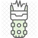 Electric Shock Gun Self Defense Icon