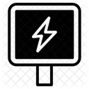 Electric Sign High Voltage Warning Icon