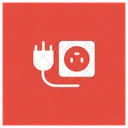 Electric Socket Plug Icon