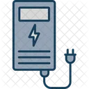 Electric Station Charging Station Charging Icon