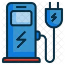 Ev Electric Vehecle Icon
