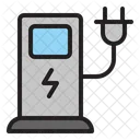 Electric Station Power Station Energy Plant Icon