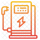 Electric Station Charging Station Vehicle Icon
