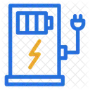 Electric Station Ecology Power Icon