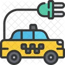 Electric Taxi  Icon