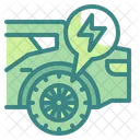 Electric Tires Innovative Vehicles Icon