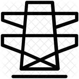 전기 타워  아이콘