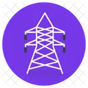 Transmission Tower Electric Tower Current Tower Icon