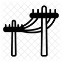 Electric Pole Electric Tower Utility Pole Icon