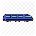 Bullet Metro Train Icon