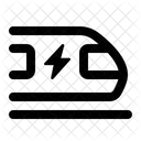 Electric Train Railway Transportation 아이콘