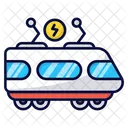 Electricity Train Sustainable アイコン