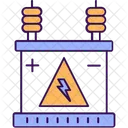 Electric Transform Inverter Device Icon