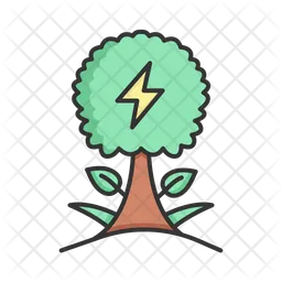 Electric tree  Icon